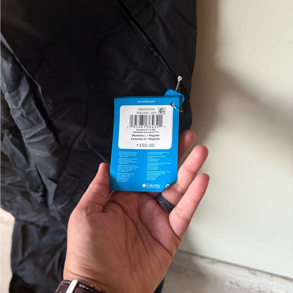 NWT Columbia Women's Black Ski Bib - Picture 3 of 5